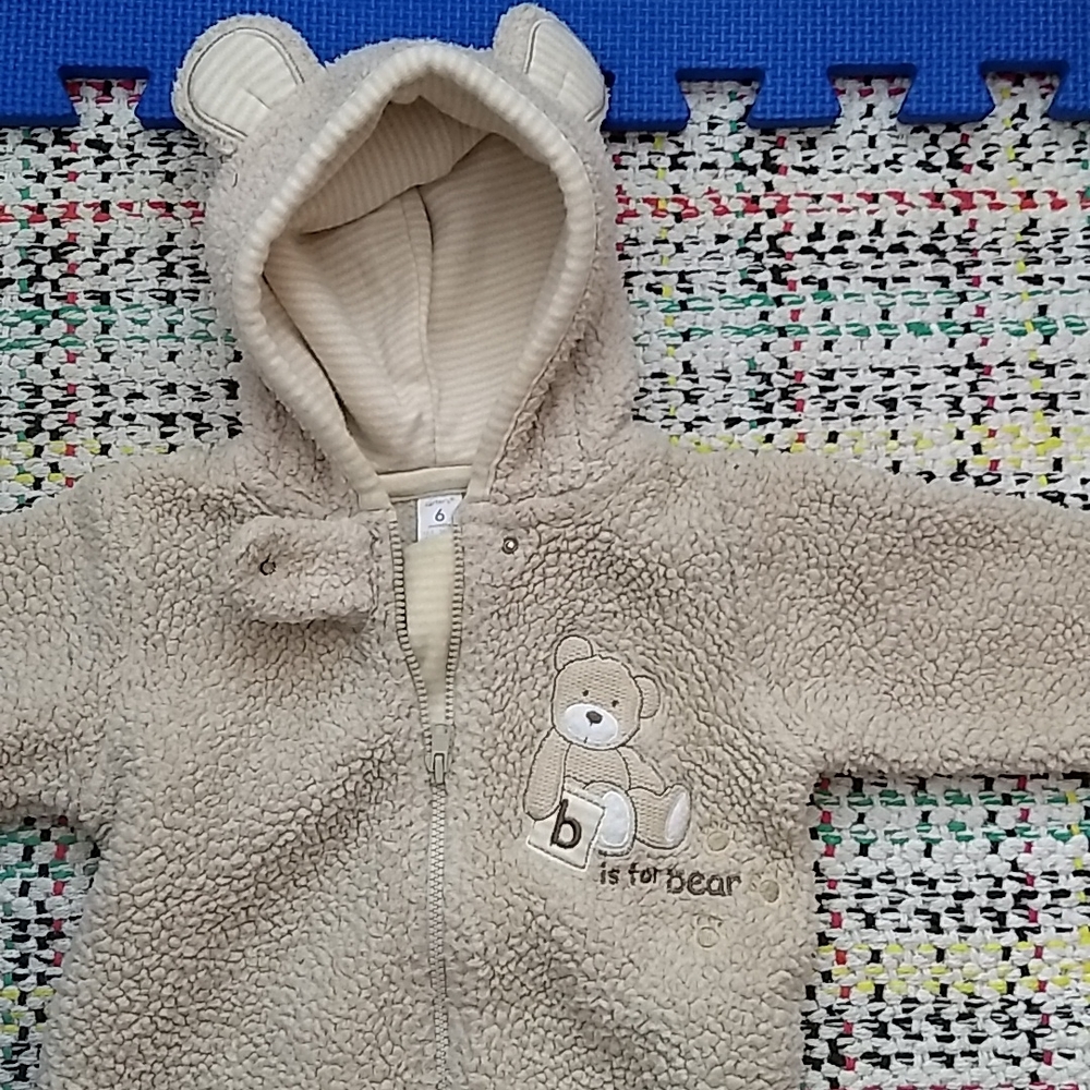 Carter's 6 month baby bunting snowsuit fleece